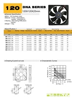 Ventilateur de refroidissement PC JEEK 120 mm 12 V CC 0,18 A 1900 tr/min à très faible bruit pour HTPC silencieux et ventilation d'ordinateur de bureau