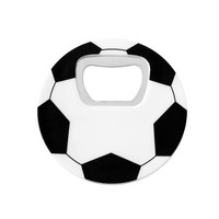 Pembuka Botol Magnet Kulkas Sepak Bola Kustom Hadiah Promosi Kerajinan Magnet Plastik Logam Dengan Logo