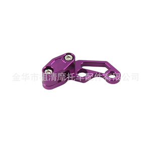 Abrazadera de línea de aceite para motocicleta Zuqing, soporte de línea de freno de colores CNC, ajuste universal para accesorios de motocicleta - Product Image 4