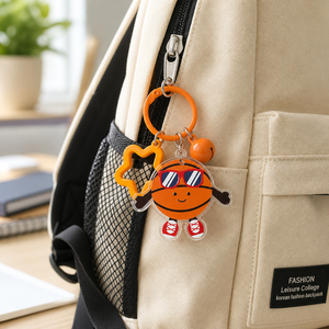 Llavero con Temática Deportiva para Regalo Promocional, Recuerdo <span class=keywords><strong>de</strong></span> Fiesta, Decoración <span class=keywords><strong>de</strong></span> Mochila, Etiqueta <span class=keywords><strong>de</strong></span> Equipaje, Artículos para Fanáticos del Gimnasio - Product Image 4