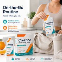 Private Label Nutrition sportive électrolyte protéiné Pure Pump It up Créatine monohydrate micronisé boisson liquide orale pour les muscles