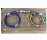 Pasokan Pabrik 2*16 Fiber Splitter G657A1 0.9mm Mini Steel Tube PLC Splitter Konektor SC/APC untuk FTTH 2*2 2*4 2*8 2*16...
