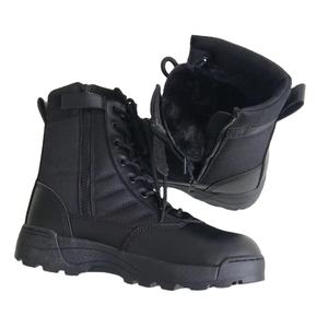 Botas de Combate Ligeras para Invierno HB09, Color Beige Desierto, con Forro Polar y Suela de Goma - Product Image 3