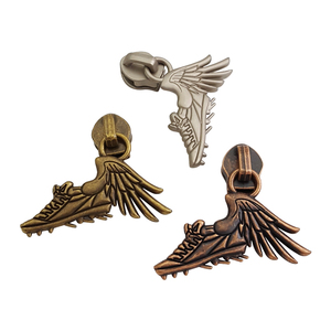 Hot Selling PVC <strong>Rubber</strong> Zipper Puller Engraved Logo Zipper <strong>Slider</strong> for Garment - Product Image 4