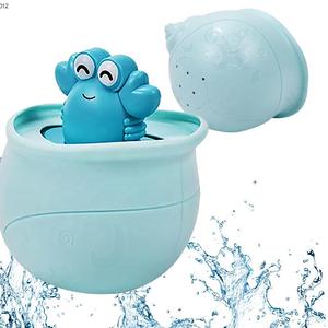 Juguetes de baño para bebés, bañera, <span class=keywords><strong>piscina</strong></span>, lindo cangrejo ermitaño, juguete de animales, juego de agua, cangrejo para bebés, juguetes de baño para niños pequeños - Product Image 2