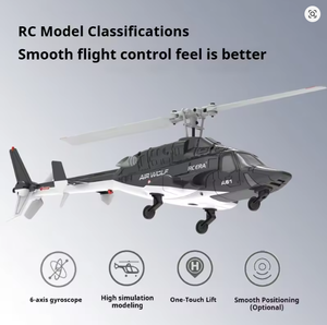 NUEVO <span class=keywords><strong>RC</strong></span> ERA 2,4 Airwolf G 4CH 6-Axis Gyro Flujo óptico Localización Altitude Hold 1:52 Escala Flybarless <span class=keywords><strong>RC</strong></span> Helicóptero - Product Image 5