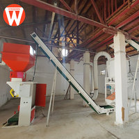 Nouvelle usine de fabrication de granulés d'aliments pour volailles de 2 à 3 tonnes par heure, ligne de production de granulés d'aliments pour poulets et oiseaux