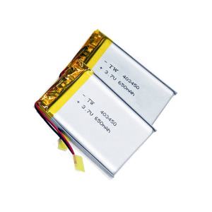 3500mah <span class=keywords><strong>3</strong></span>,7 v 174052 máquina polímero de litio de la batería de iones de las células paquete para el coche eléctrico - Product Image 4