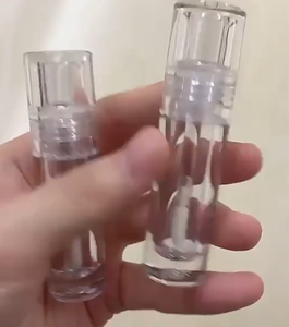 Conteneur d'huile à lèvres transparent en plastique avec logo personnalisé <span class=keywords><strong>ISMAN</strong></span>, mini tube transparent pour gloss à lèvres, emballage cosmétique, applicateur avec embout brosse, 2 ml - Product Image 6