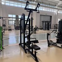 Machine à pulldown latéral indépendante à charge libre pour salle de sport commerciale, équipement de musculation pour le dos, machine de fitness