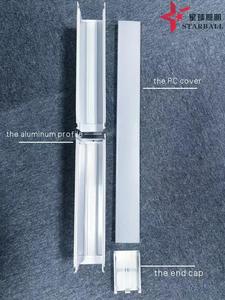 Apparecchi LED Rettangolari in Alluminio a Connessione Rapida - Sistema di Illuminazione Personalizzato per Uffici e Spazi Palestra - Product Image 5