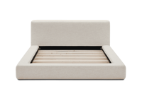 Juego de muebles de dormitorio con marcos de madera maciza de cama tamaño doble rey moderno de fabricantes de camas suaves camas tapizadas artificiales