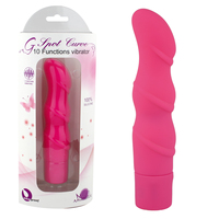 Aphrodisa G-Punkt Kurven-Vibrator Silikon ABS Wasserdicht 10 Funktionen Multi-Modus Umweltfreundlicher Weicher Persönlicher Massager für Frauen