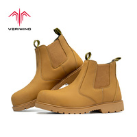 Chaussures de sécurité antistatiques de haute qualité, anti-écrasement et anti-perforation pour hommes, bottes de travail à embout d'acier, industrielles