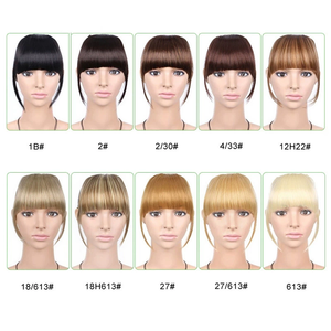 Ladies Bangs Perruque Front Fringe Head Clipped Hair Extension Perruque Female Air Bangs Sideburns Qi Bangs Hairpin - Product Image 6