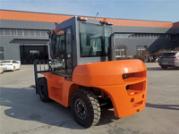 Chariot élévateur diesel à grande capacité fourni directement par l'usine, 5 tonnes, 7 tonnes, 8 tonnes, à prix très avantageux