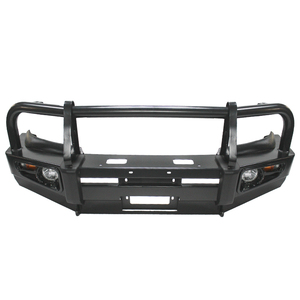 Parachoques delantero de barra de toro de acero inoxidable <span class=keywords><strong>4x4</strong></span> al por mayor con luz LED rectangular larga para Toyota REVO - Product Image 1