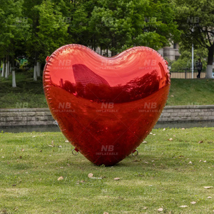 Inflatable Mirror Ball Large Event Decoration <b>Balloon</b> PVC Balls Shinny Sphere Gazing Globe Sealed Reflective <b>Customized</b> Inflatab - Product Image 4