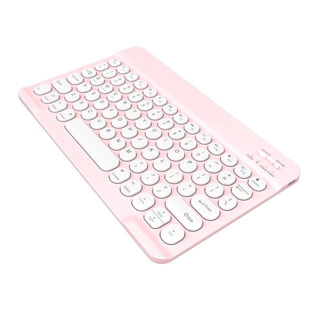 New Smart Wireless Full Size Mechanical Keyboard Case Ultra Thin Design Spill Resistant USB-C A9 Plus iPad 11 Inch 7-RGB Backlit