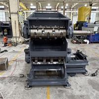 Máquina de Reciclaje de Residuos Industriales de Alta Resistencia para Materiales Duros y de Difícil Purificación con Trituradora de Plástico y Desfibradora de Telas
