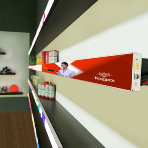 Nhà Máy bán hàng trực tiếp nổi kỹ thuật số Kệ cạnh talker Bar treo tường Màn hình hiển thị LED cho cửa hàng kệ - Product Image 5