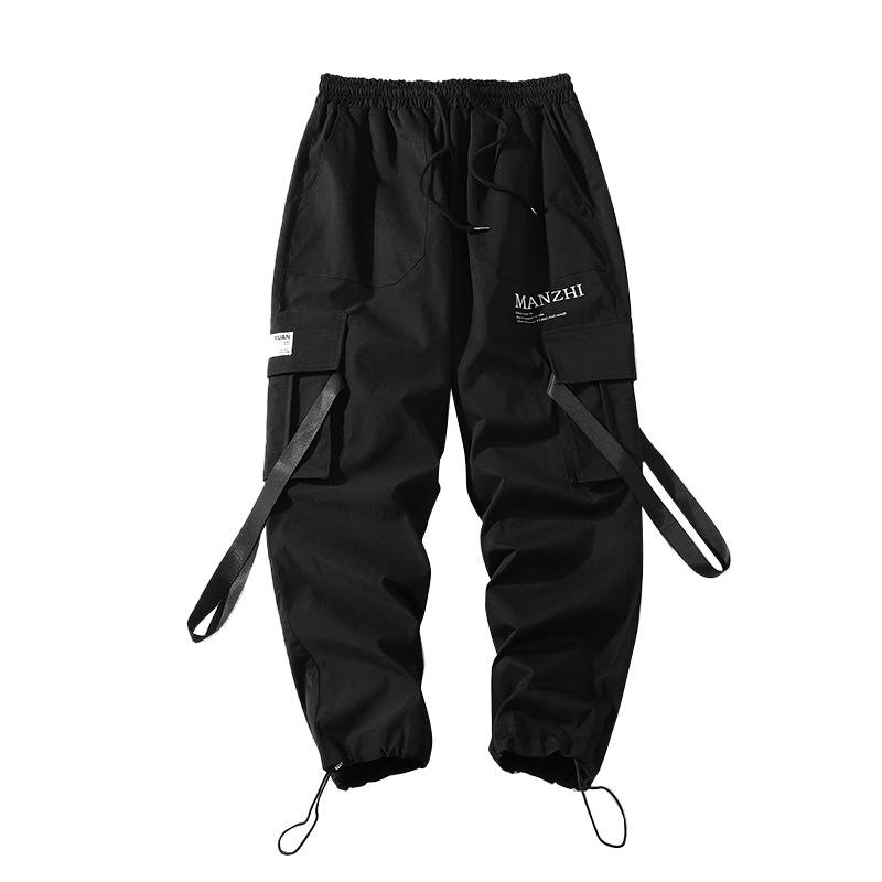 Stylish Men's cargo pants with string for Comfort and