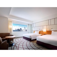 Meubles de chambre d'hôtel modernes et personnalisables en métal, de qualité standard 5 étoiles Best Western, pour appartements à Foshan