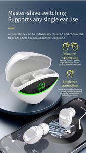 New Small Tws Y-0 Auriculares Wireless Earphones Bt 5.3 Breathing Light Waterproof Voice Assistant Earbuds In-ear Headphones - Product Image 3