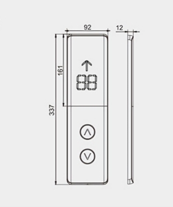 Elevator Lop Elevator Button Operation Panel Elevator L op H op Lift Spare Parts Smart Elevator Landing Operation Panel Bulk - Product Image 4