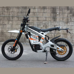 มอเตอร์ไซค์วิบาก EEC COC ได้รับใบอนุญาตสำหรับการขับขี่บนถนน 72V 40Ah 7500W ความเร็ว 100 กม./ชม. สำหรับทุกสภาพถนน - Product Image 4