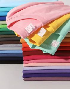 Custom Logo Silk Screen Printed Eco-Friendly Breathable Heavyweight 100% Cotton Plus Size Men's Regular Fit Casual T-Shirts - Product Image 4