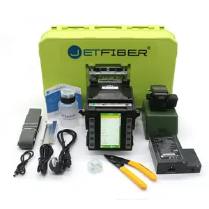 कम कीमत फाइबर ऑप्टिक Splicing मशीन Jetfiber X6 + 6 मोटर्स फ्यूजन Splicer