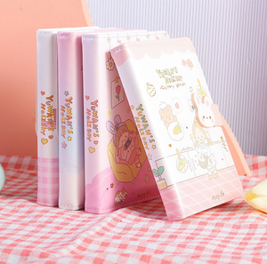 Großhandel umwelt freundliche Tagebuch Notizbuch kawaii süße Kinder <span class=keywords><strong>Anime</strong></span> Schüler Cartoon Kaninchen Notizbuch - Product Image 2