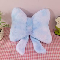 Coussin en peluche en forme de nœud, coussin décoratif doux, coussin mignon de style nordique pour canapé, chambre à coucher, décoration intérieure, vente en gros