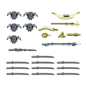 Figure di Alta Qualità per Costruzioni, Blocchi da Costruzione per Bambini, Giocattolo Digitale <span class=keywords><strong>Ninja</strong></span>, Action Figure Personalizzabile - Product Image 4