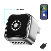 WOOBOOBOX Adaptor Nirkabel Otomatis Pintar Mini Baru, Koneksi Cepat CarPlay Android untuk Nissan Universal, Pasang dan Pakai, WiFi Elektronik Otomatis
