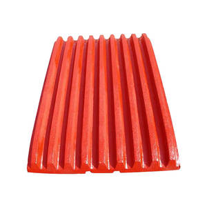 Plaque de mâchoire mobile Shanbao PE 400600 PE500750 PE600900, pièce de rechange pour concasseur à mâchoires, en acier manganèse haute résistance - Product Image 1