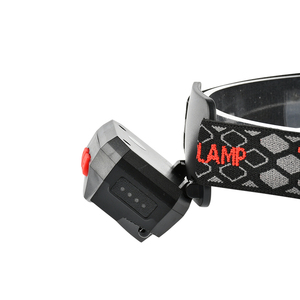 ヘッドライト小型USB充電式USBランニングトーチキャンプCOBレッドXPG 800 MAh LEDヘッドライトセンサー - Product Image 2