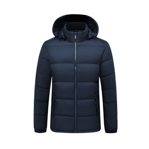 <span class=keywords><strong>Veste</strong></span> d'hiver pour <span class=keywords><strong>homme</strong></span> personnalisée, à capuche, épaisse, imperméable, respirante, écologique, décontractée, rembourrée de coton - Product Image 6