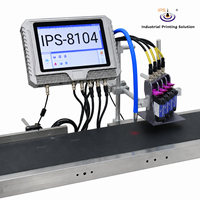 Mesin Cetak Inkjet Thermal Online HP Tij 2.5 600 Dpi, Pencetak Kode Tanggal Batch hingga Ketinggian 101.6 mm untuk Kotak Karton