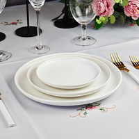 Assiette de Dîner en Porcelaine Haute Qualité, Personnalisée pour Décoration de Mariage, Vente en Gros d'Usine