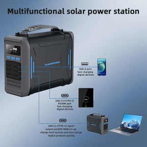110V/220V 150W 휴대용 파워 스테이션 290Wh LiFePO4 파워 뱅크 백업 배터리 팩 CPAP 노트북 여행 와이파이 라우터 야외용 - Product Image 5