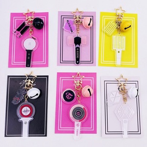 Porte-clés pendentif cloche Kpop BT NCT Got Support, accessoires lumineux en plastique imprimé UV - Product Image 2