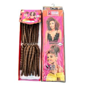 Extensiones de Cabello Sintético para <span class=keywords><strong>Trenzas</strong></span> Africanas, Rizadas, Suaves y Naturales, de 8 Pulgadas y 130g, Tipo Ha Va Curl Twist Braids, Estilo Español - Product Image 2