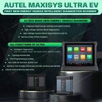 Autel MaxiSys Ultra EV 40 + servicio J2534 ECU programación EV herramienta de diagnóstico Altar Maxisys Ultra Ev 2025 versión con Kit Evdiag
