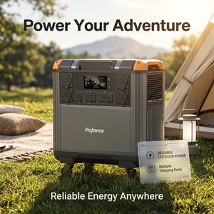 Stasiun Daya Portabel 3000W Grosir 5376Wh LiFePO4 Generator Tenaga Surya UK 230V Cadangan Daya Rumah Saat Mati Listrik UKCA CE GPSR - Product Image 1