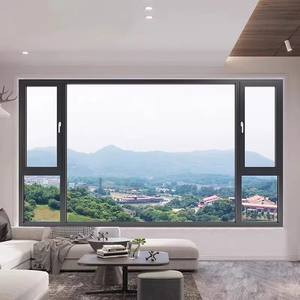ตัวเลือกสไตล์เพิ่มเติม หน้าต่างอลูมิเนียมกันเสียงแบบกระจกสองชั้น <span class=keywords><strong>ประตู</strong></span><span class=keywords><strong>บาน</strong></span>เปิด และหน้าต่างบานเปิดที่ติดกับประตู - Product Image 4