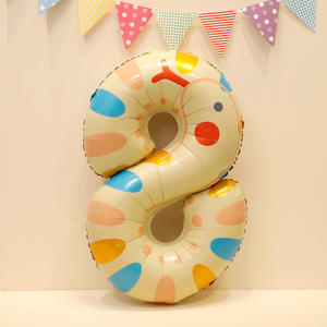 Globos de Aluminio con Número de Animal Gigante de 40 Pulgadas, Globos de Aluminio con Dibujos Animados de Animales, Venta al por Mayor para Decoración de Fiestas de Cumpleaños - Product Image 4