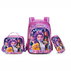 <span class=keywords><strong>Mochila</strong></span> <span class=keywords><strong>con</strong></span> <span class=keywords><strong>Ruedas</strong></span> de <span class=keywords><strong>Tres</strong></span> Piezas de 16 Pulgadas para Niños, Diseño 3D de Dibujos Animados en Nailon, Unisex, para Estudiantes de Primaria, de Doble Asa - Product Image 4