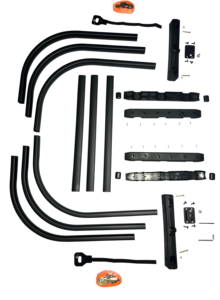 ตัวขยายประตูท้ายรถบรรทุกสำหรับรถกระบะอุปกรณ์เสริมภายนอก - Product Image 2